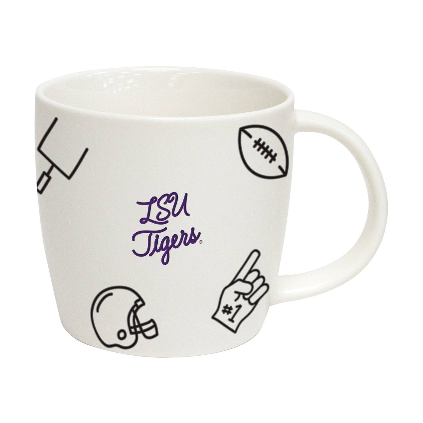 LSU 18oz Playmaker Mug - Logo Brands