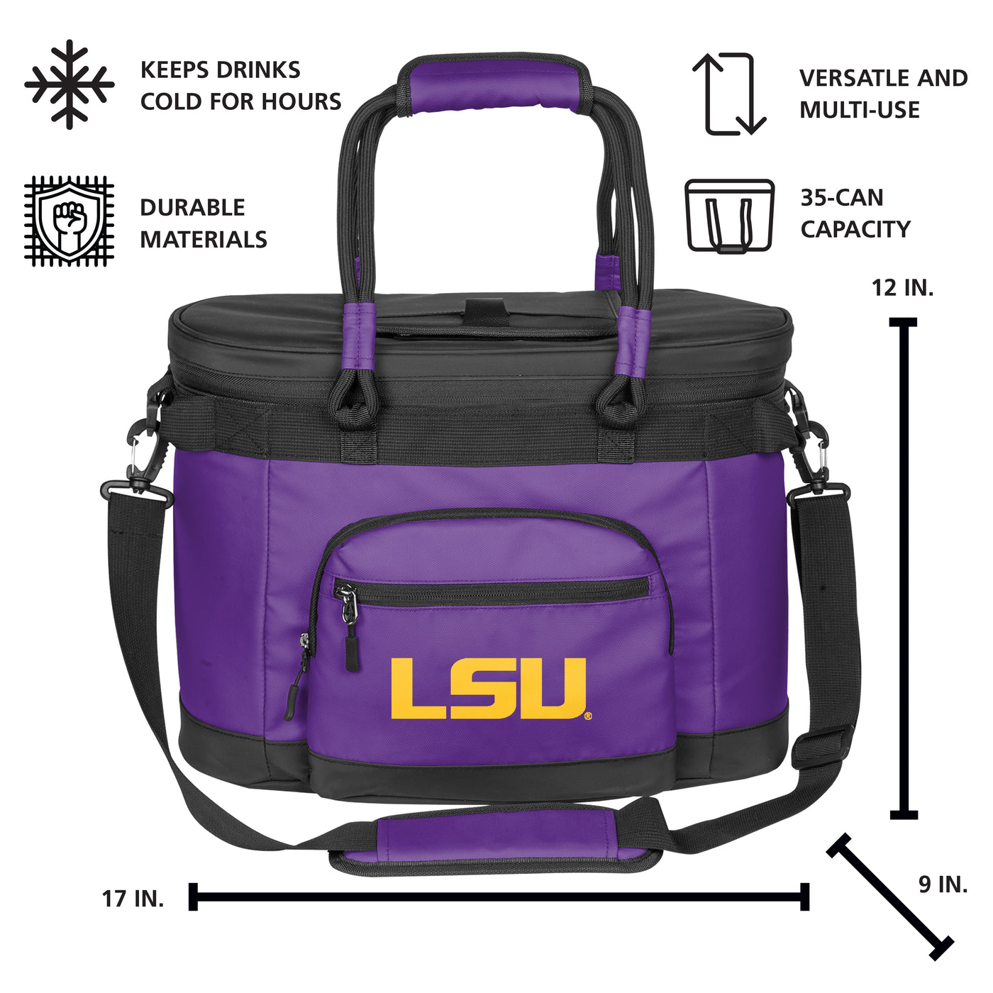LSU 35 Can Flex Cooler