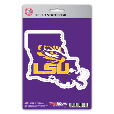 LSU State Shape Decal