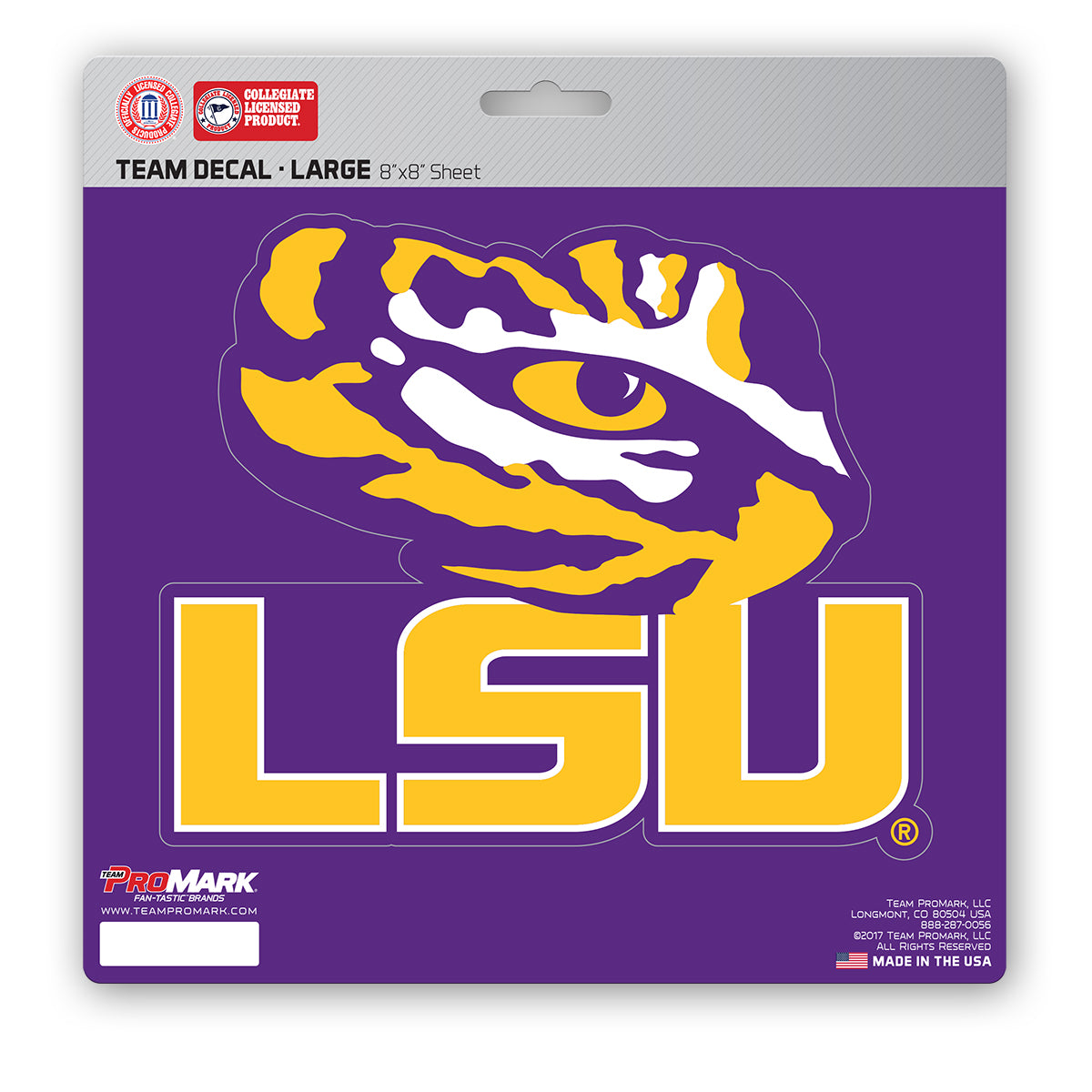 LSU Large Decal