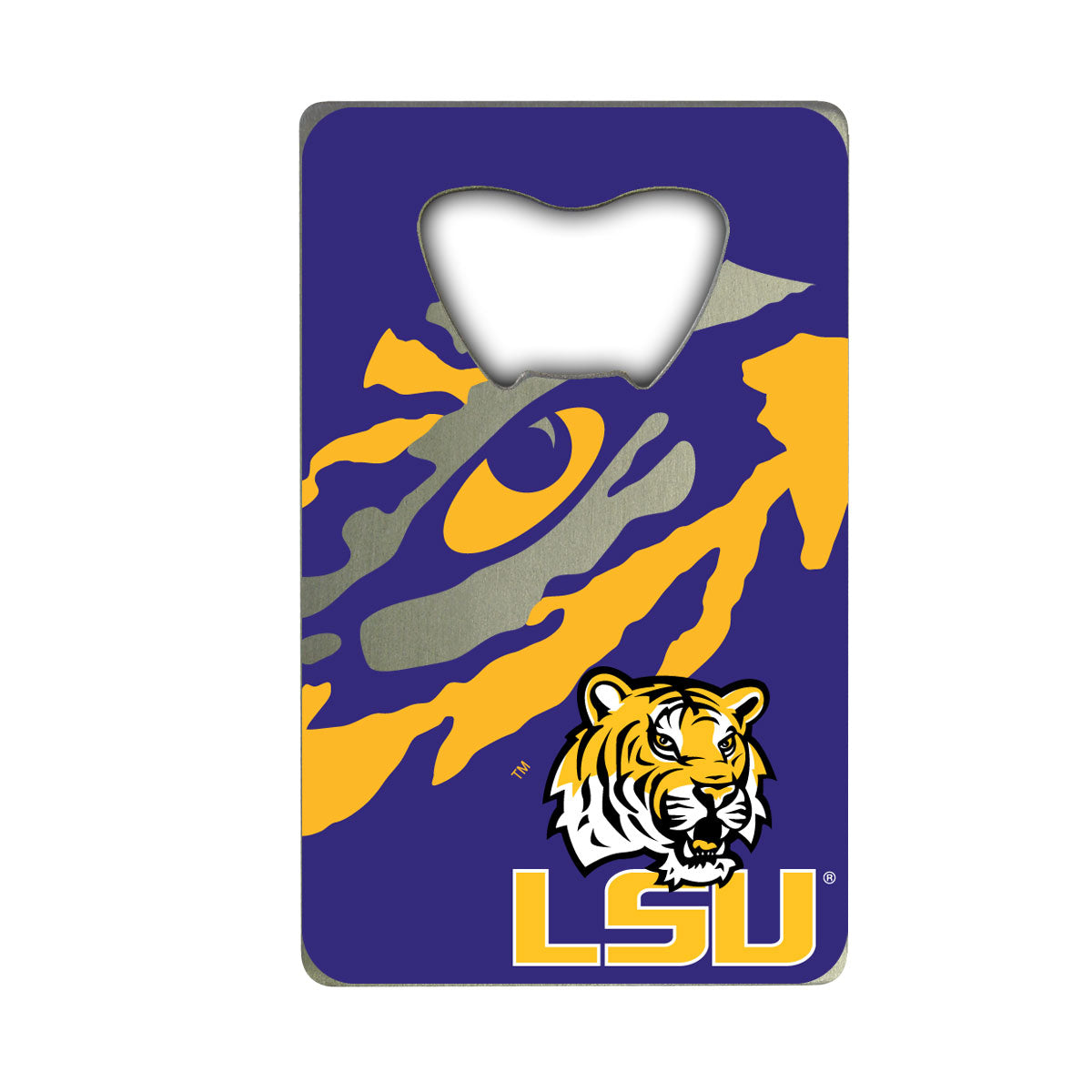 LSU Credit Card Bottle Opener