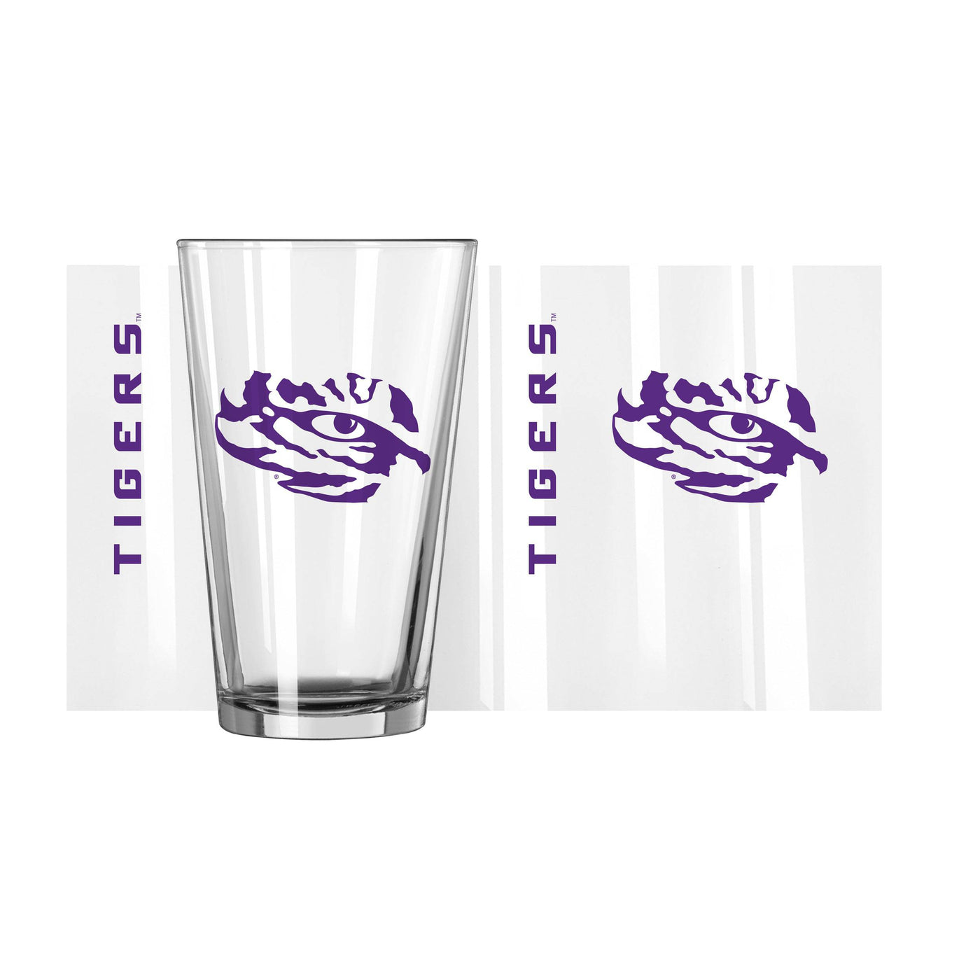 LSU 16oz Gameday Pint Glass - Logo Brands