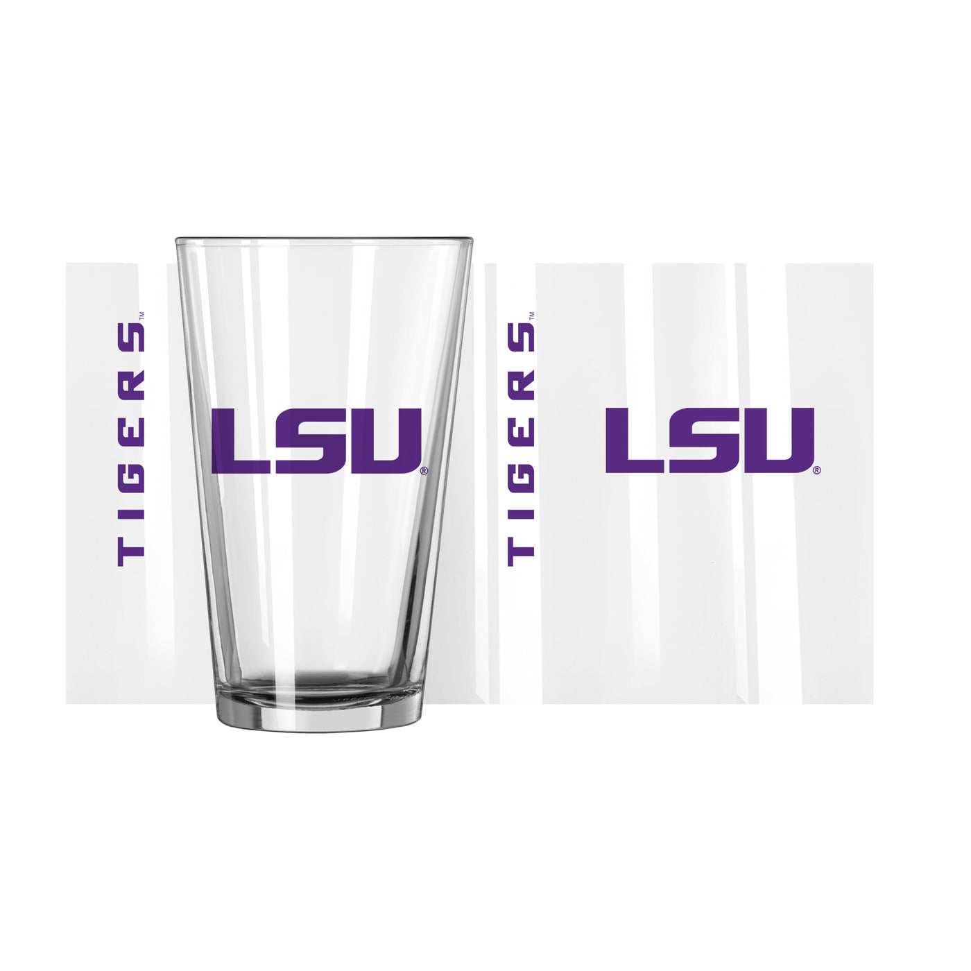 LSU Alternate 16oz Gameday Pint Glass