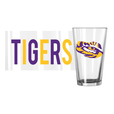 LSU 16oz Overtime Pint Glass