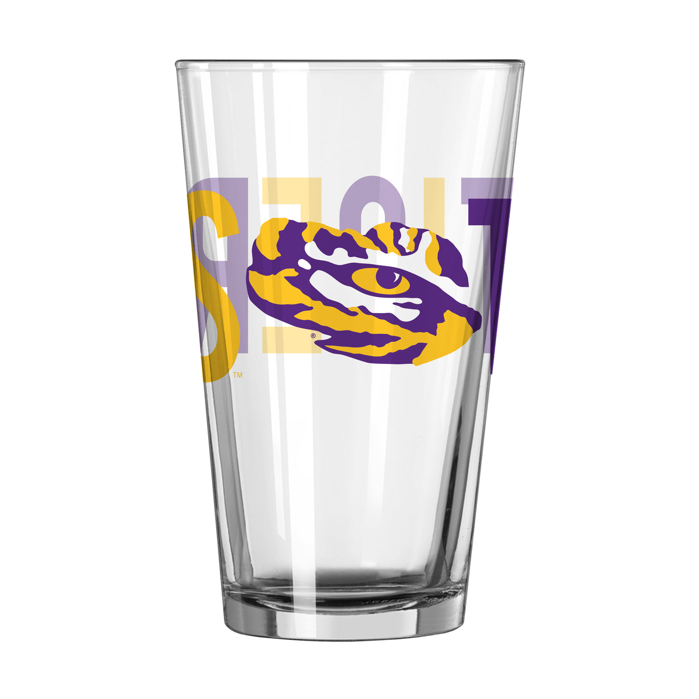 LSU 16oz Overtime Pint Glass