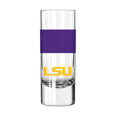 LSU 2.5oz Colorblock Shooter Glass