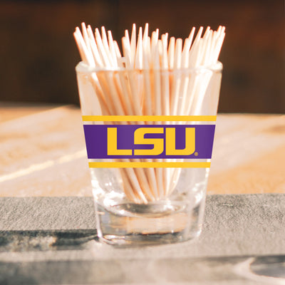 LSU 2oz Stripe Shot Glass
