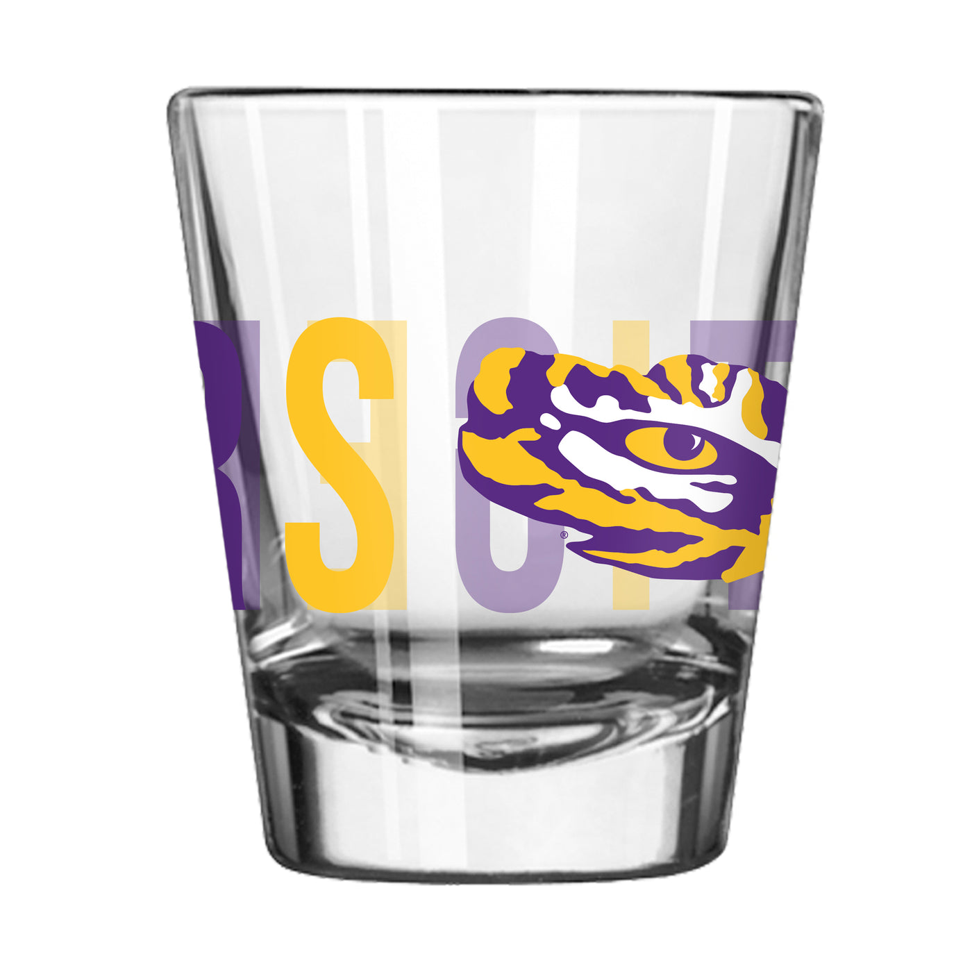 LSU 2oz Overtime Shot Glass