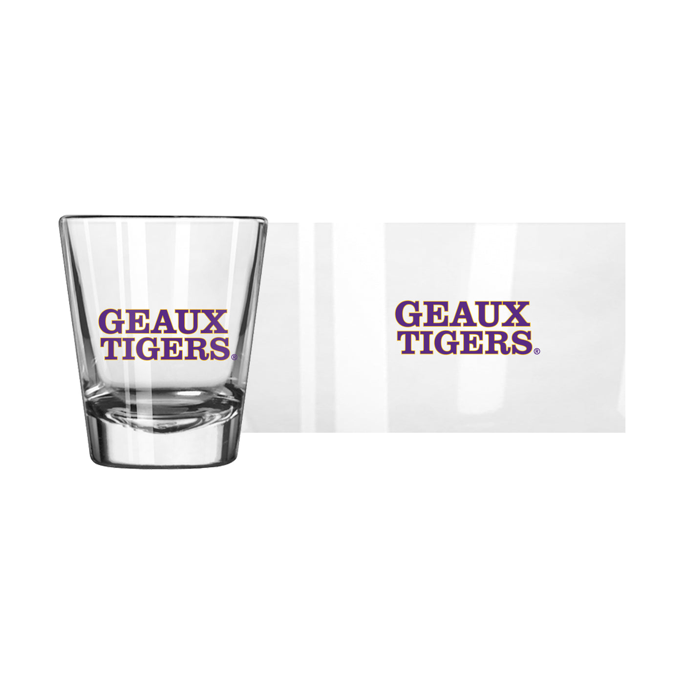 LSU 2oz Slogan Shot Glass