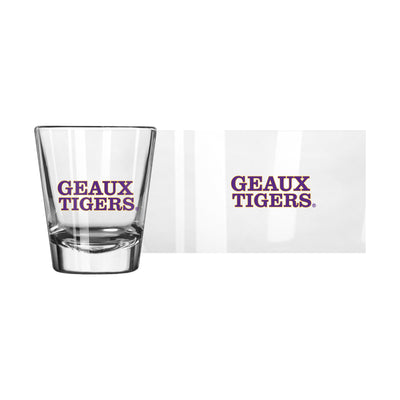 LSU 2oz Slogan Shot Glass