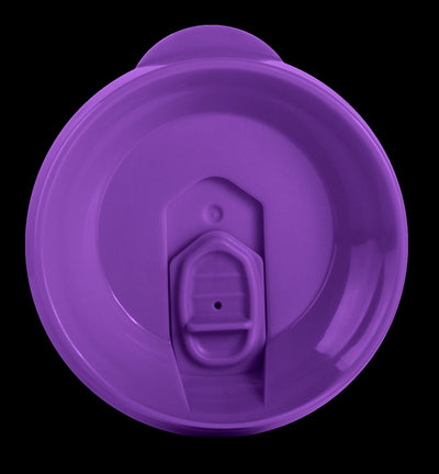 LSU 16oz Flipside Dbl Wall Clear Tumbler