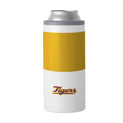 LSU Baseball 12oz Colorblock Slim Can Coolie