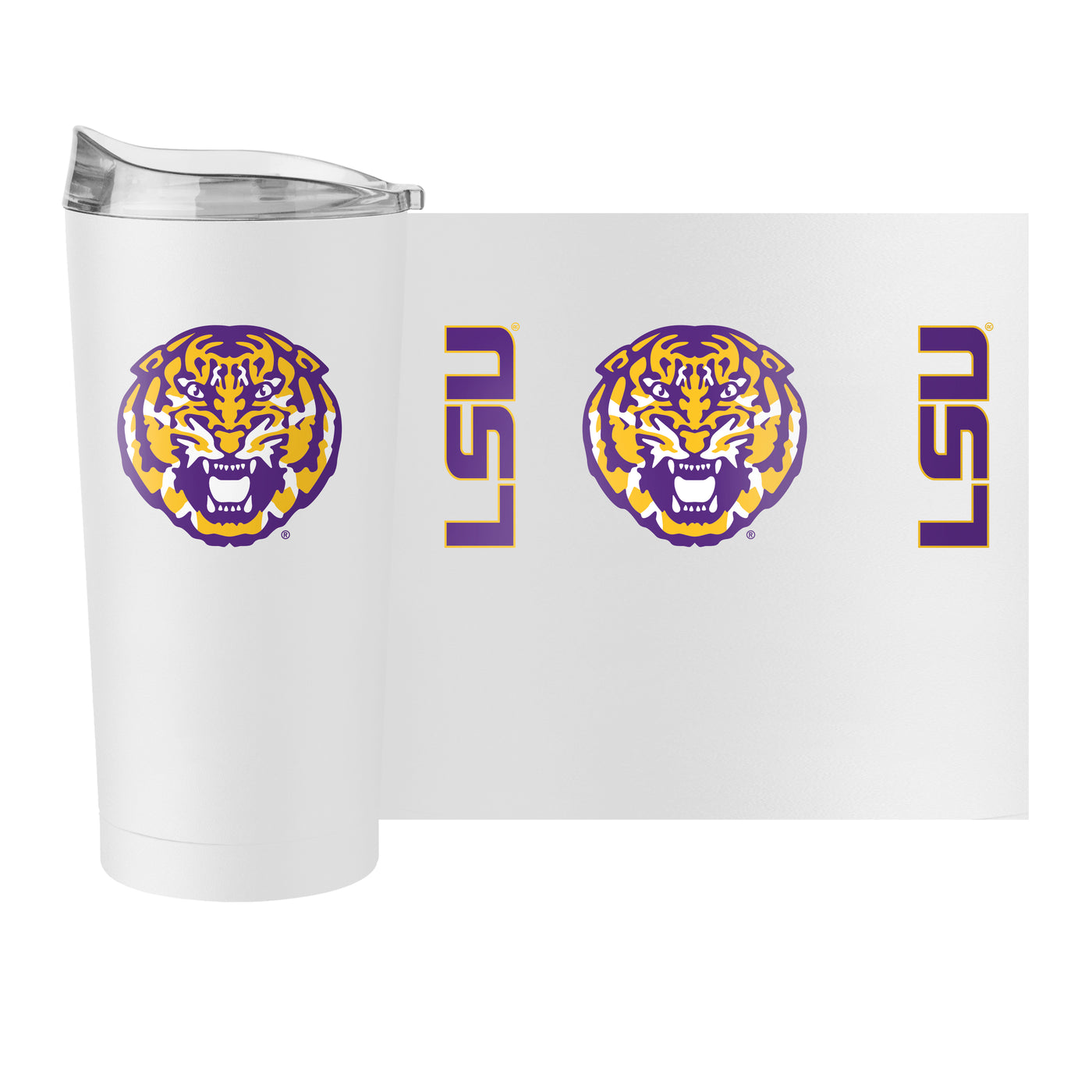 LSU Alternate Logo 20oz Gameday Powder Coat Tumbler