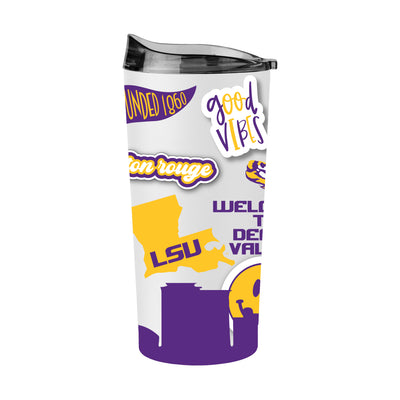 LSU 20oz Native Powder Coat Tumbler