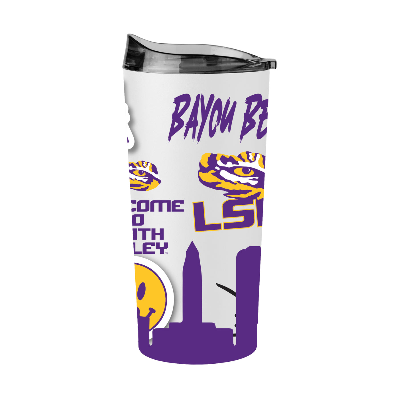 LSU 20oz Native Powder Coat Tumbler