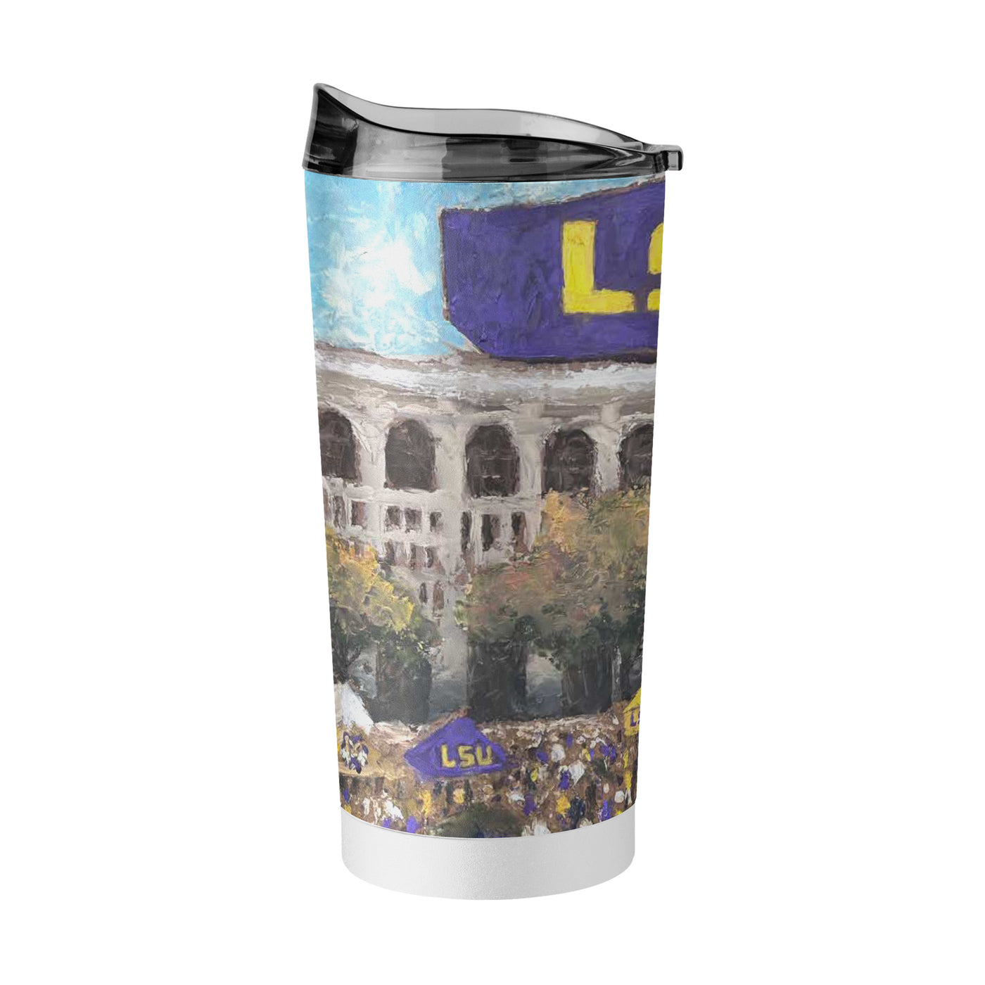 LSU 20oz Collector Powder Coat Tumbler