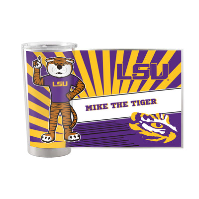 LSU 20oz Mascot Stainless Steel Tumbler