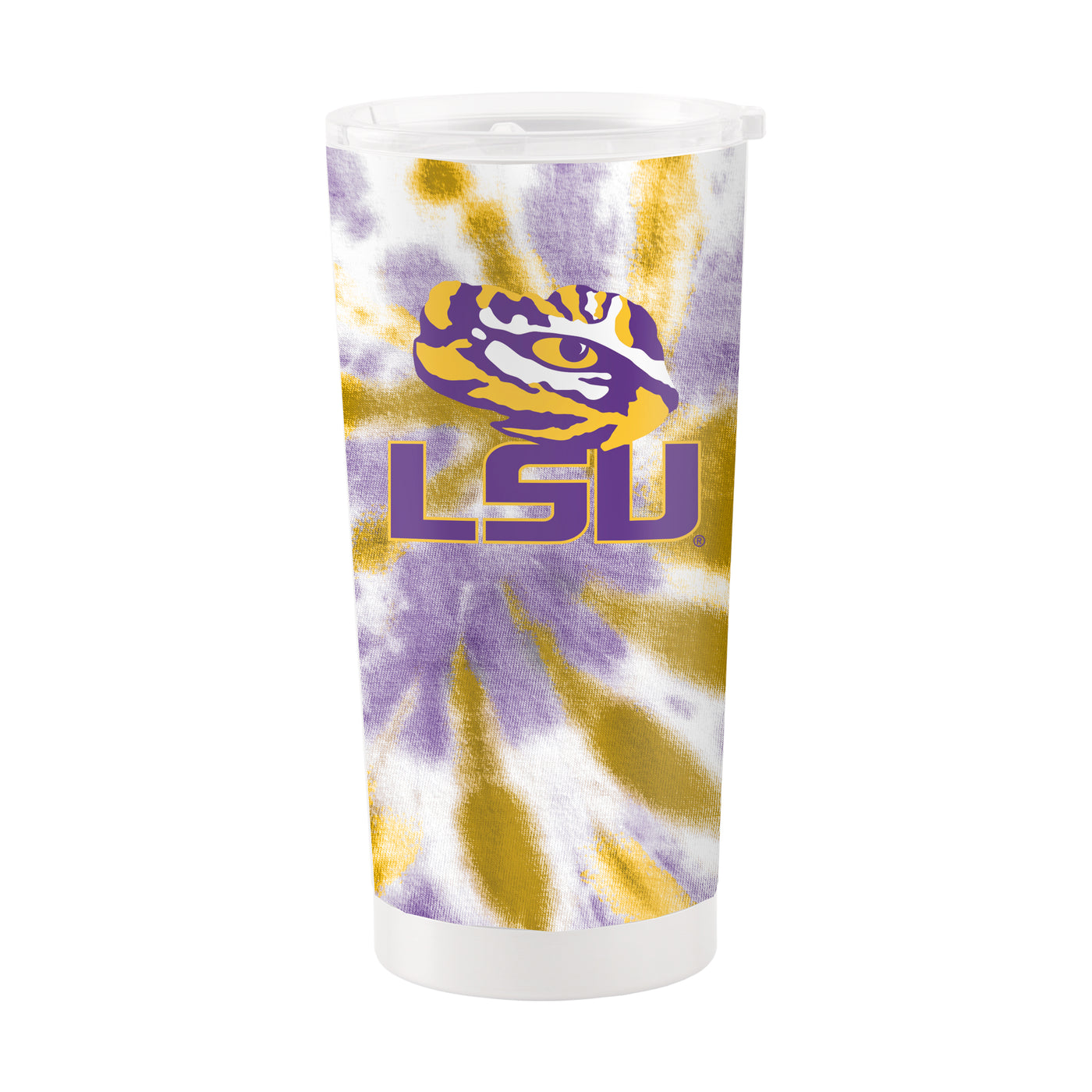 LSU 20oz Tie Dye Stainless Steel Tumbler