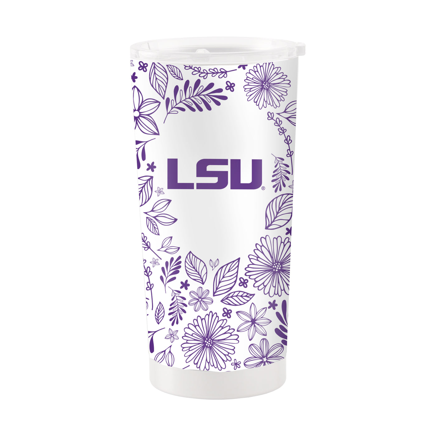 LSU 20oz Botanical Stainless Steel Tumbler