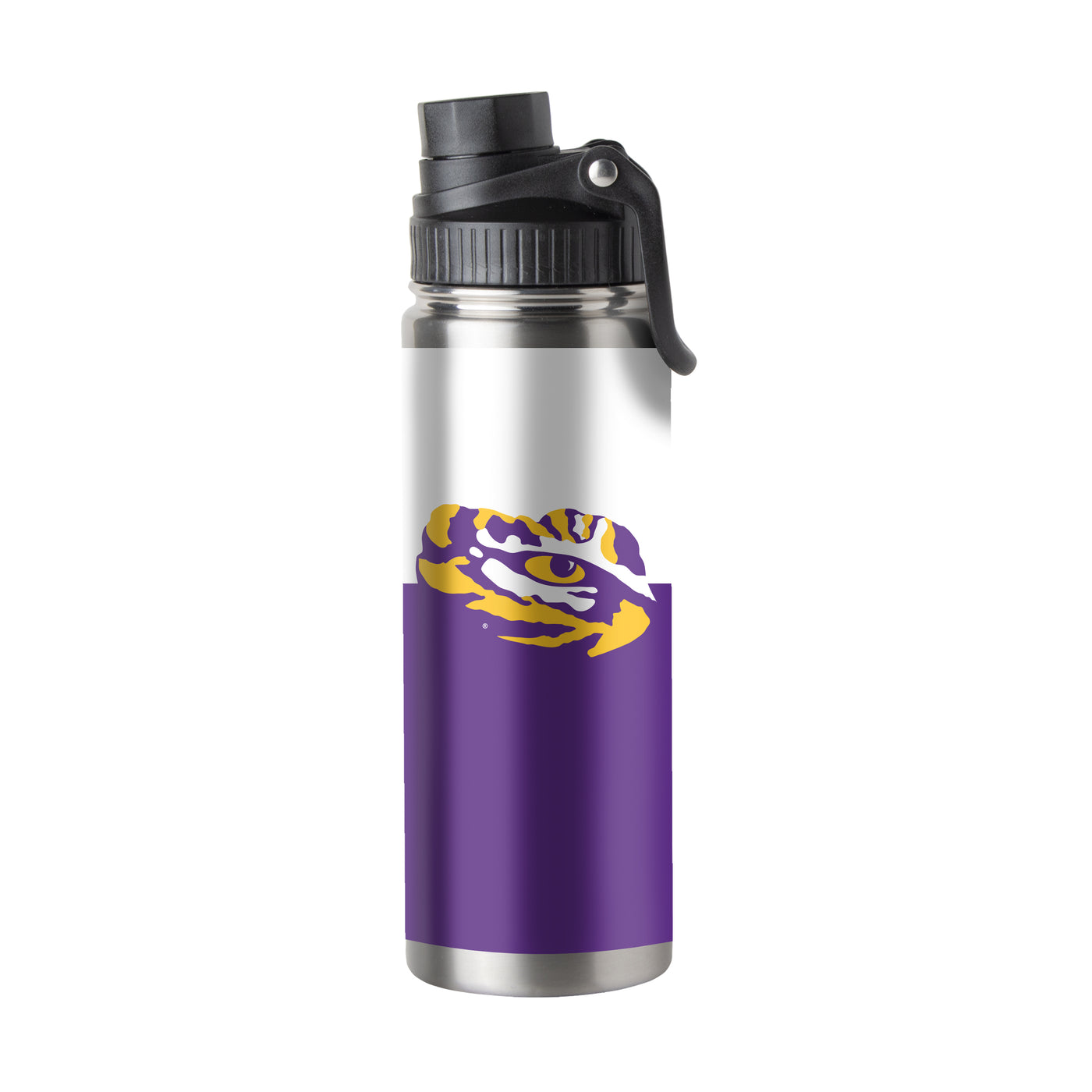 LSU 21oz Colorblock Twist Top Water Bottle