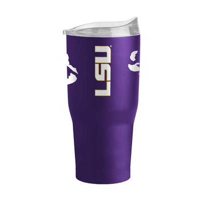 LSU 30oz Flipside Alt Logo Powder Coat Tumbler