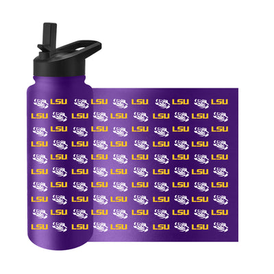 LSU 34oz Step And Repeat Quencher Bottle