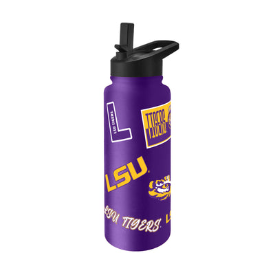 LSU 34oz Dreamweave Quencher Bottle