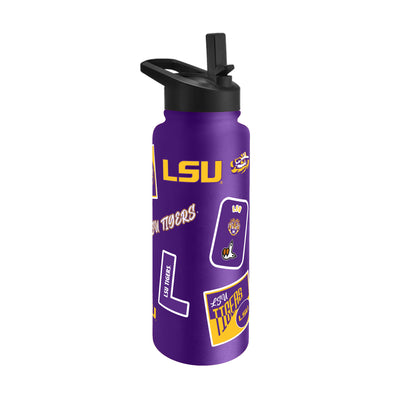 LSU 34oz Dreamweave Quencher Bottle