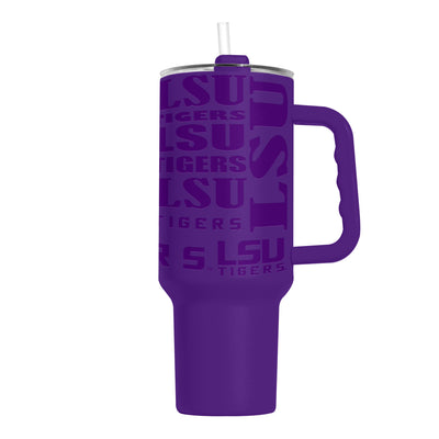 LSU 40oz Replay Powder Coat Tumbler