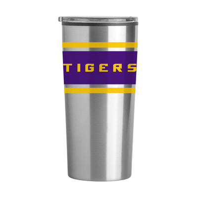 LSU Stripe 20 oz Fusion Tumbler