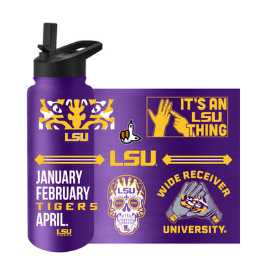 Louisiana State University/Breaking T 34oz Native Quencher Bottle