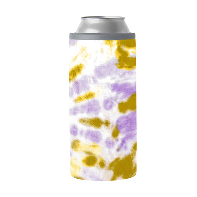 LSU Vault 12oz Tie Dye Slim Can Coolie