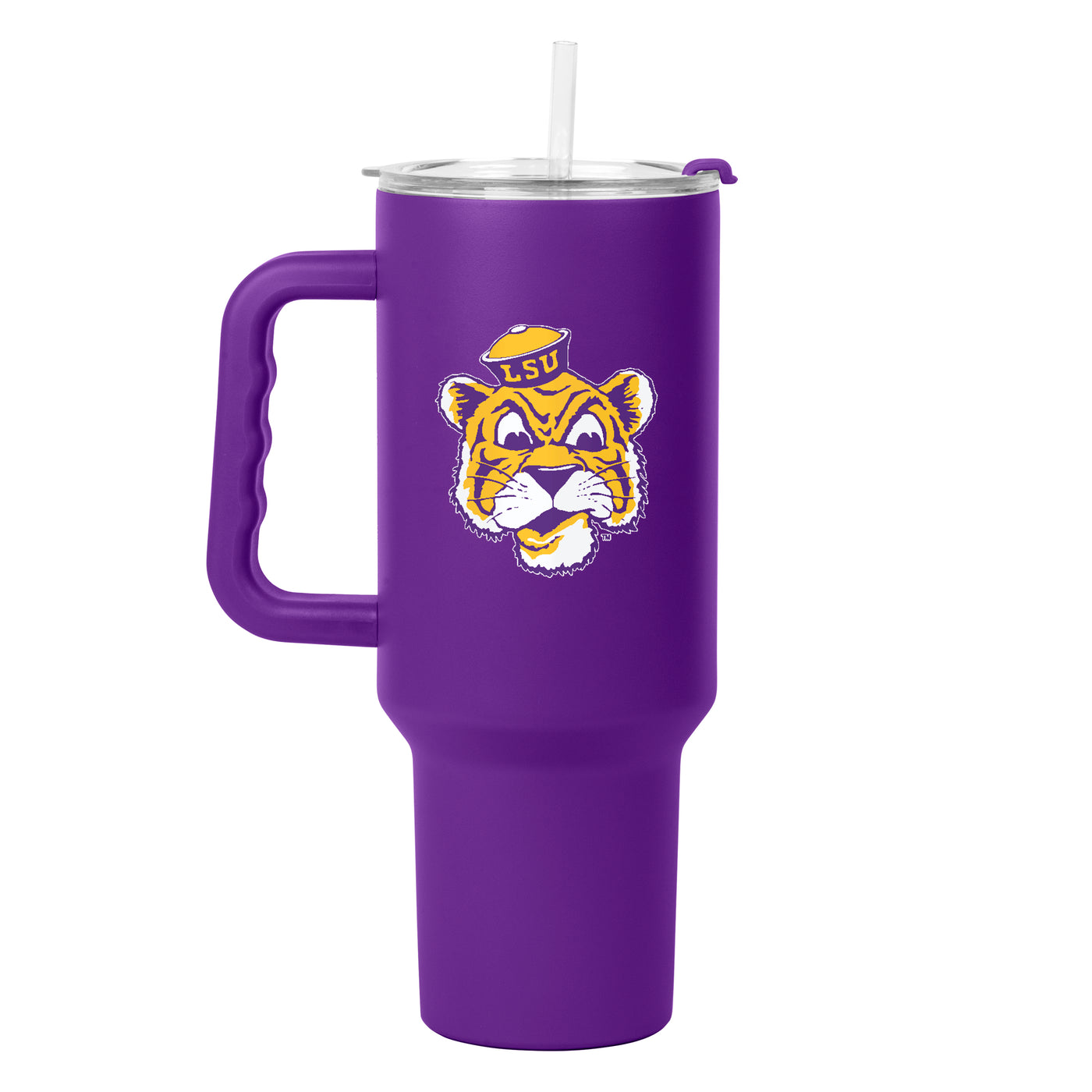 LSU Vault 40oz Flipside Powder Coat Tumbler