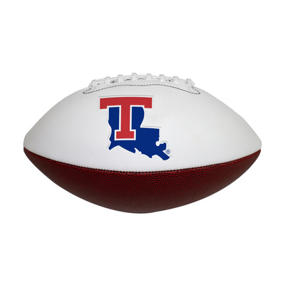Louisiana Tech Official-Size Autograph Football - Logo Brands