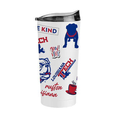 Louisiana Tech 20oz Native Powder Coat Tumbler