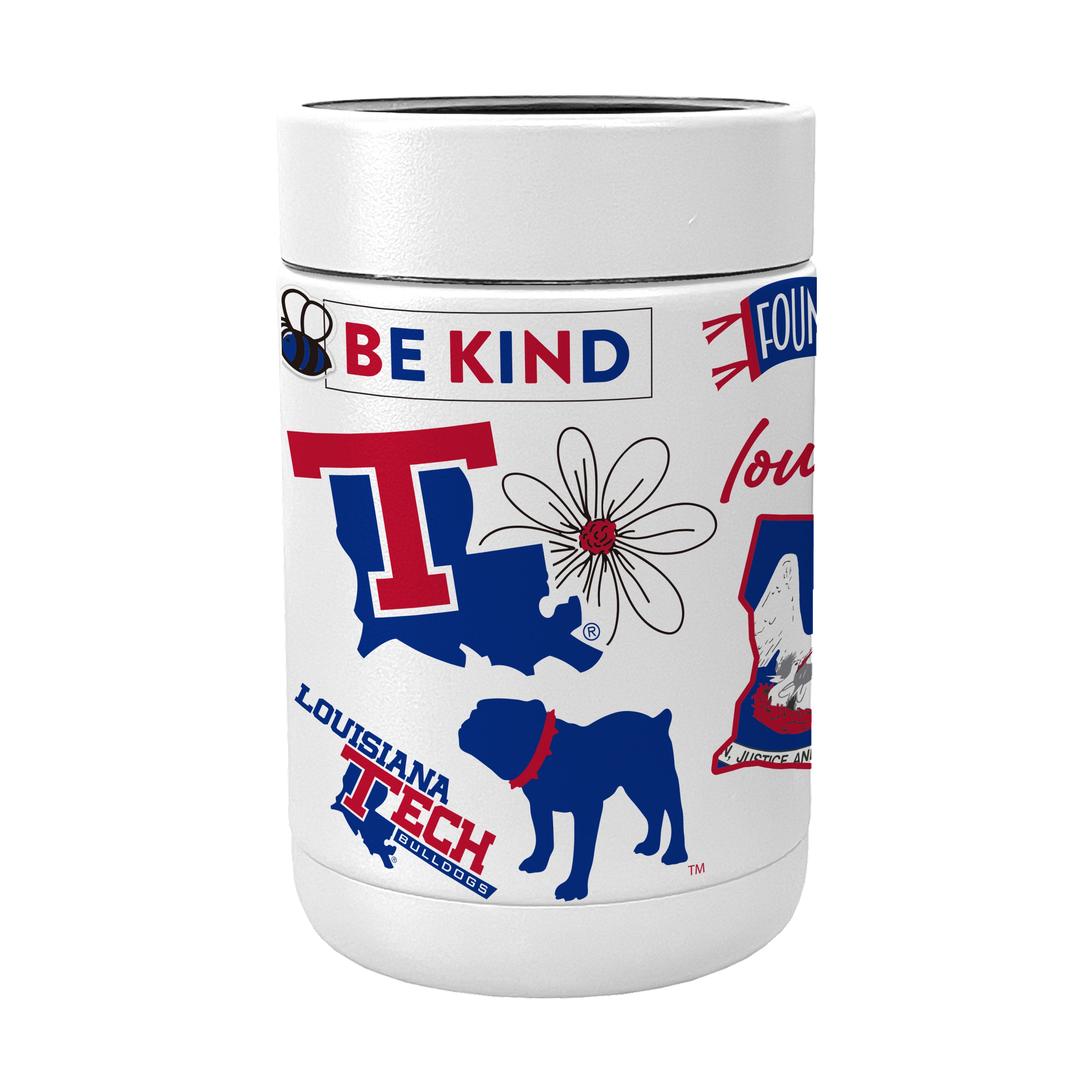 Louisiana Tech Powder Native Coat Coolie | Logo Brands