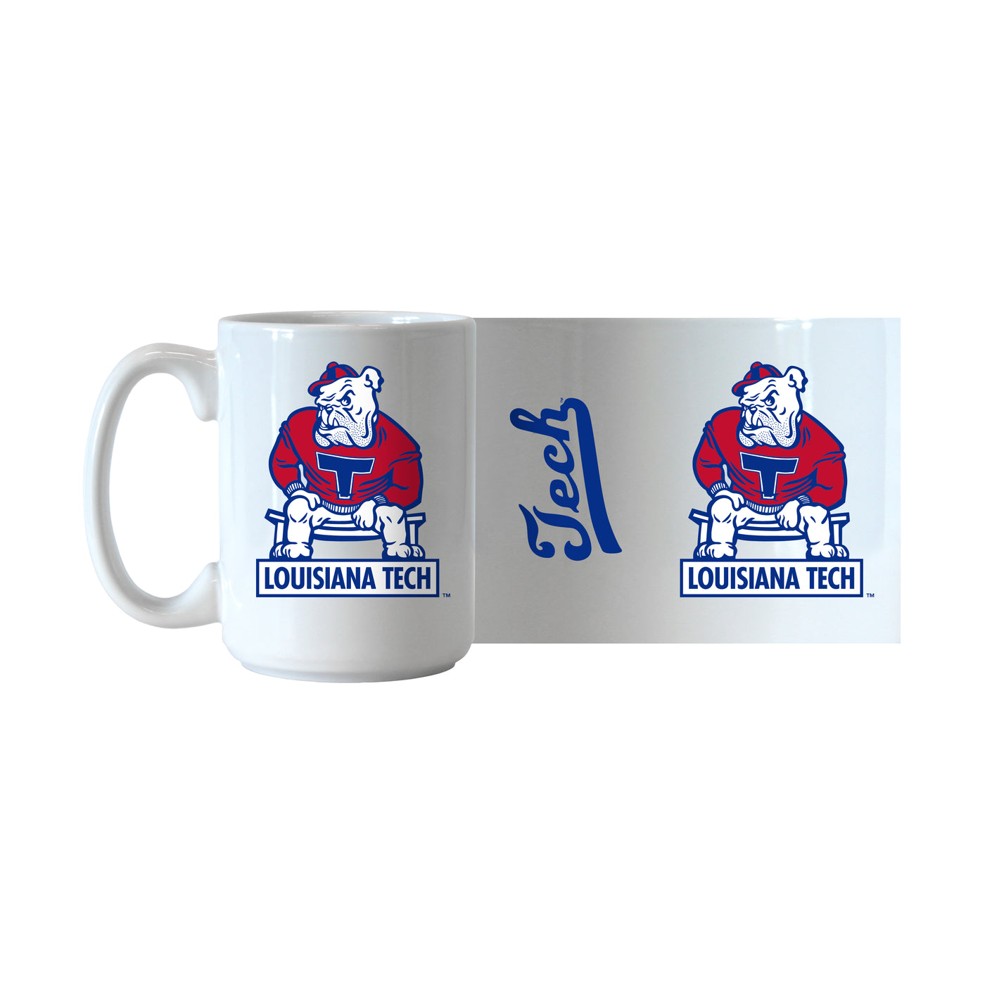 Louisiana Tech University Vintage 15oz Gameday Sublimated Mug