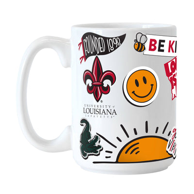 Louisiana Lafayette 15oz Native Sublimated Mug