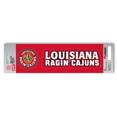 Louisiana-Lafayette Team Slogan Decal