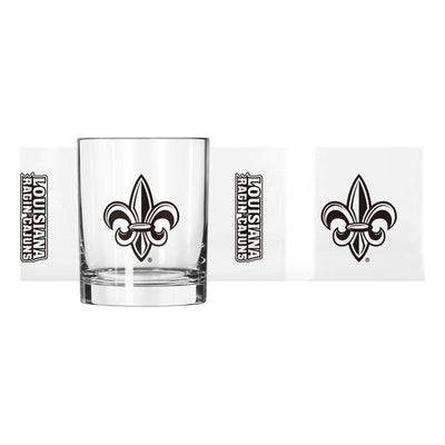 Louisiana Lafayette 14oz Gameday Rocks Glass