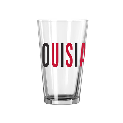 Louisiana - Lafayette 16oz Overtime Pint Glass - Logo Brands