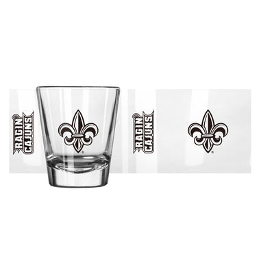 Louisiana Lafayette 2oz Gameday Shot Glass