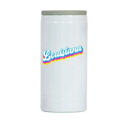 Louisiana - Lafayette 12oz Shadow Iridescent Slim Coolie - Logo Brands