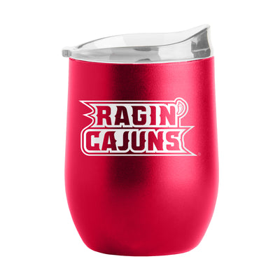 Louisiana - Lafayette 16oz Flipside Powder Coat Curved Bev - Logo Brands
