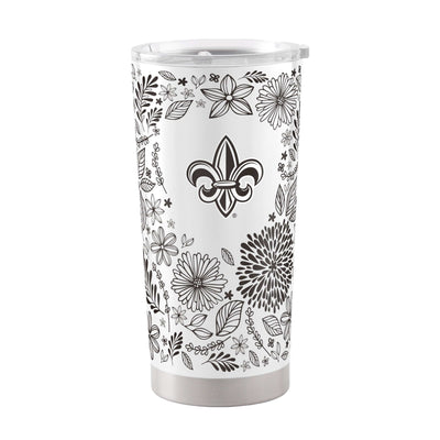 Louisiana - Lafayette 20oz Botanical Stainless Steel Tumbler