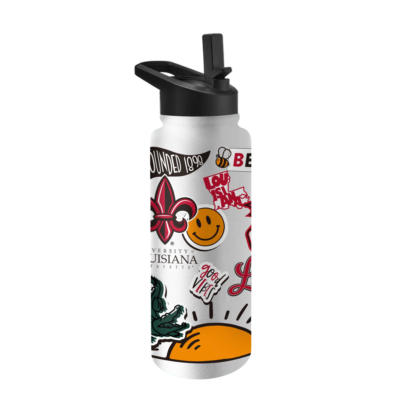 Louisiana Lafayette 34oz Native Quencher Bottle