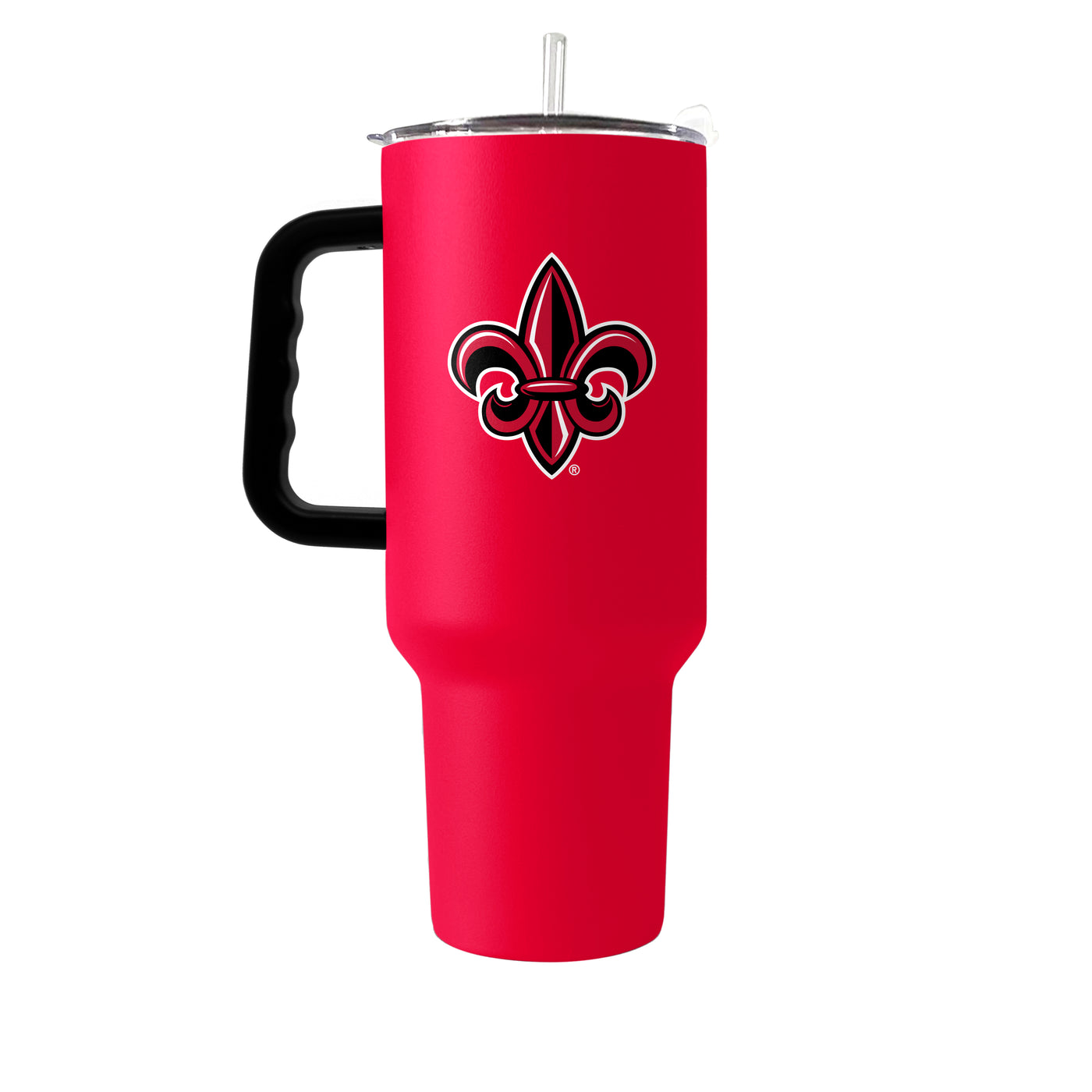 Louisiana Lafayette 40oz Flipside Powder Coat Tumbler - Logo Brands