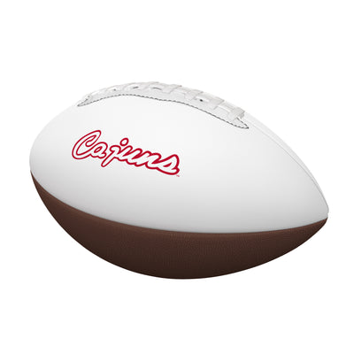 Louisiana Lafayette Vault Full Size Autograph Football