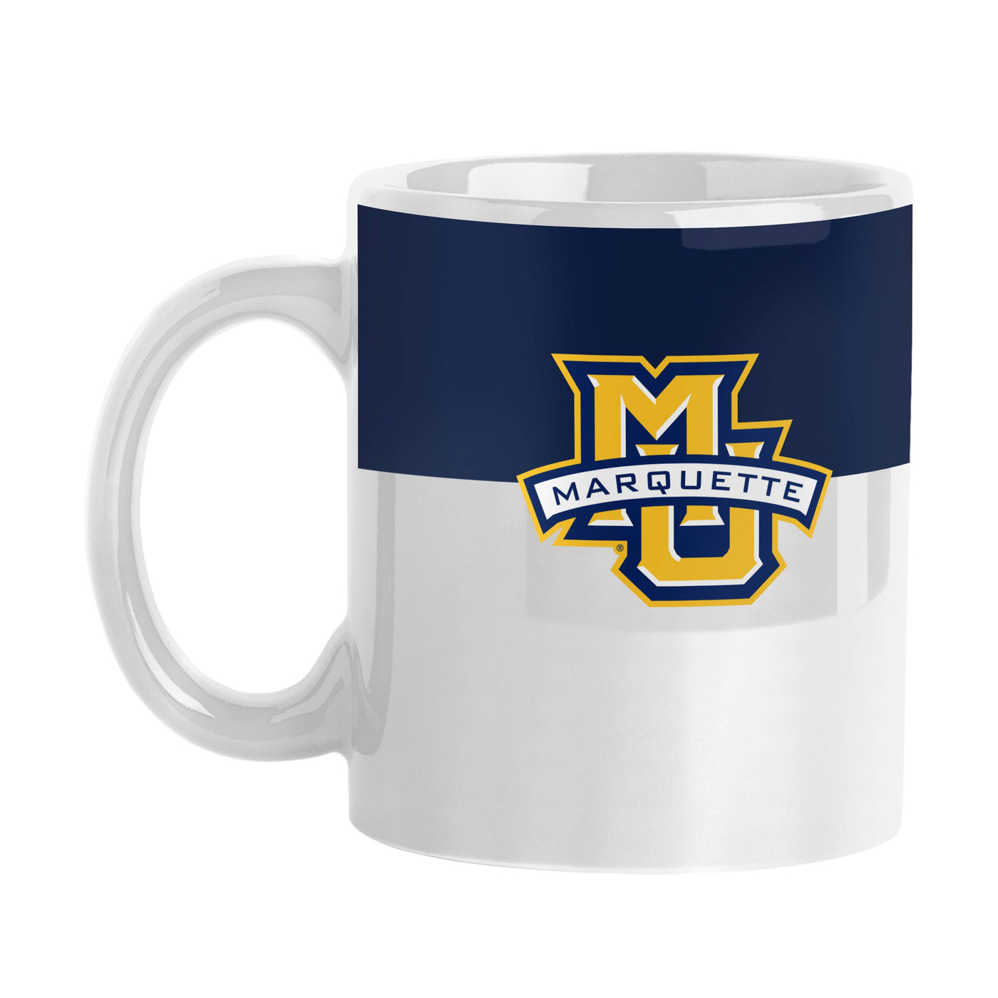 Marquette 11oz Colorblock Sublimated Mug