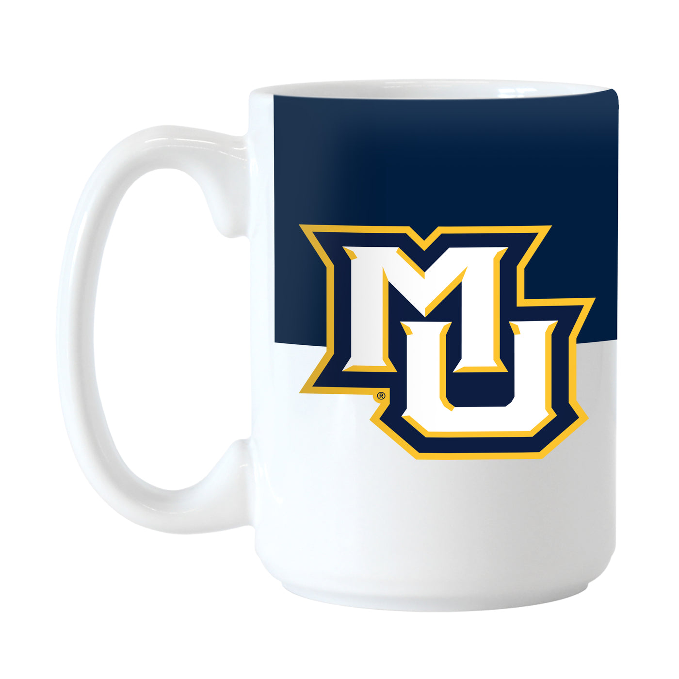 Marquette 15oz Colorblock Sublimated Mug